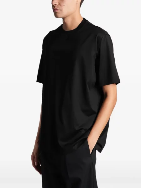 Tricou Low Brand cu broderie negru