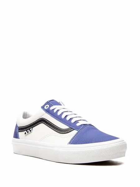 Kožené tenisky Vans Old Skool modré