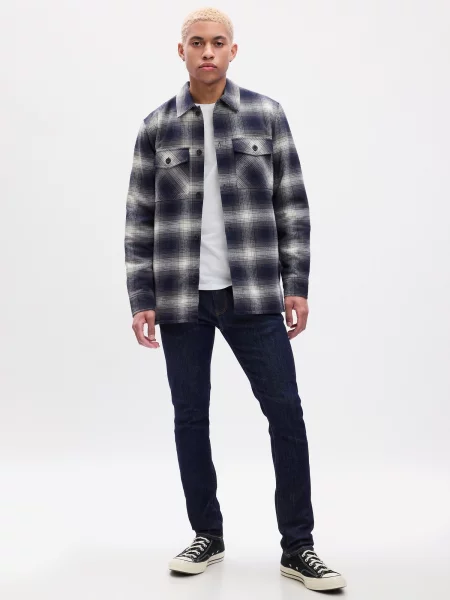 Suh skinny fit kavbojke Gap črna