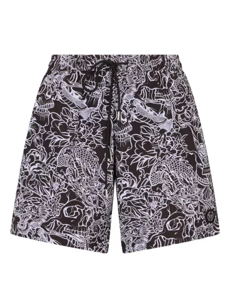 Spodnie Philipp Plein czarne