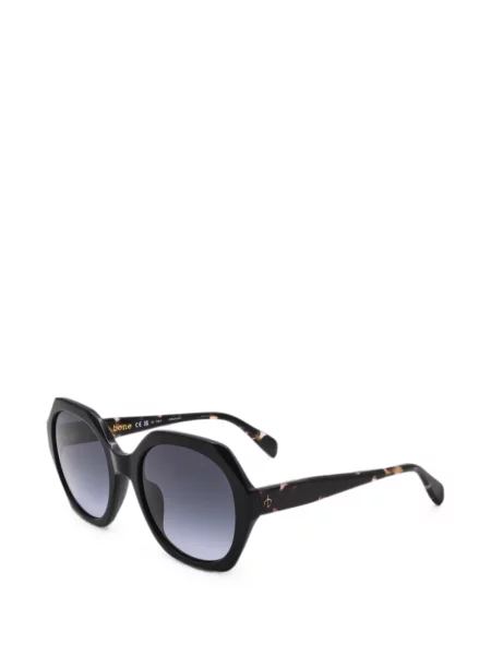 Ochelari de soare Rag & Bone Eyewear cu imprimeu geometric negru