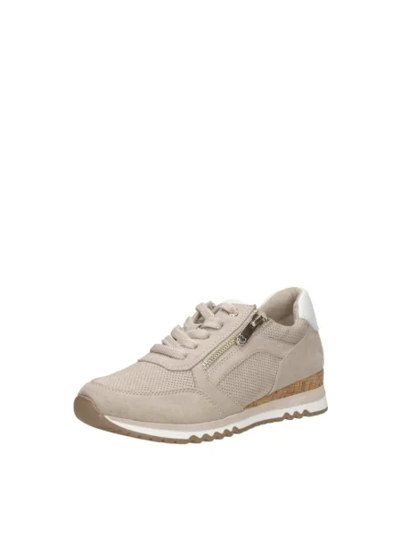 Sneakersy Marco Tozzi beżowe