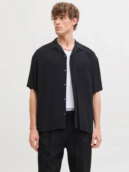 JACK & JONES Cămașă JJEJEFF' negru