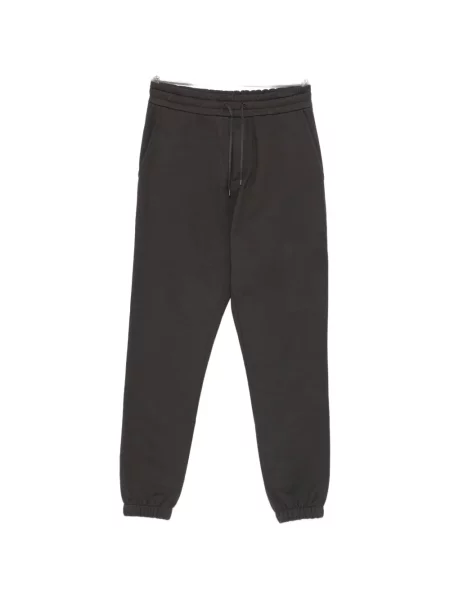 Șnur de strângere pantaloni Saint Laurent alergare cu autograf maro