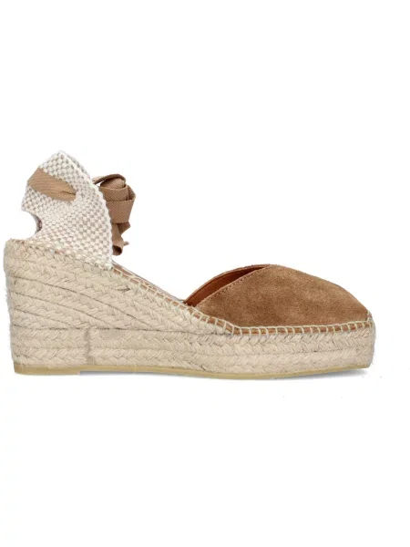 Espadrilky Viguera hnedá