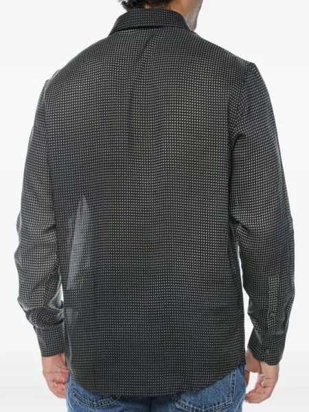 Lung cămașă Emporio Armani negru