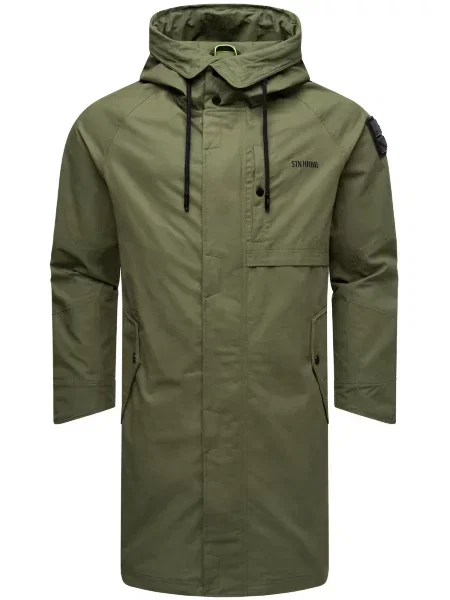 STONE HARBOUR Átmeneti kabátok Yaroon olíva fekete