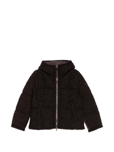 Bunda Moncler hnedá