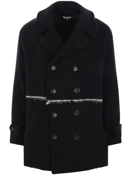 Palton Black Comme Des Garçons de lână negru