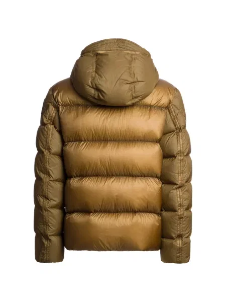 Geacă cu puf Parajumpers cu glugă verde