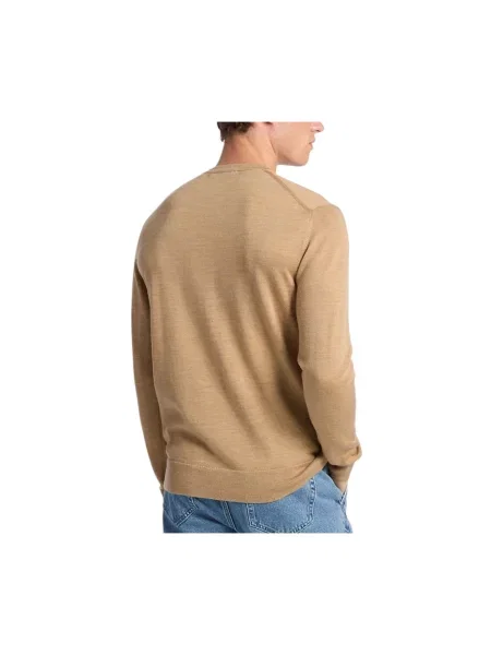 Sweter Michael Kors wełniany beżowy