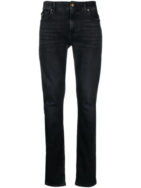 Blugi skinny 7 For All Mankind negru