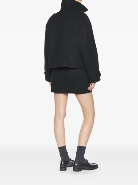Palton Maison Kitsune negru