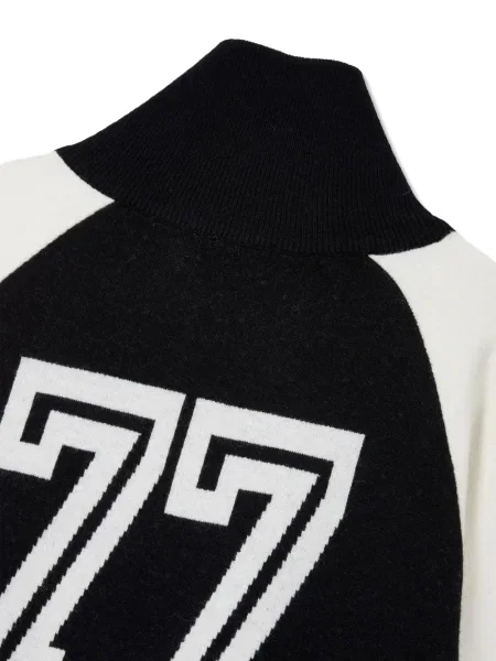 Cardigan Studio Tomboy din jacard negru