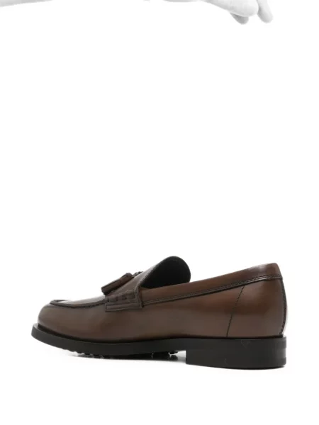 Pantofi loafer Tod's din piele maro