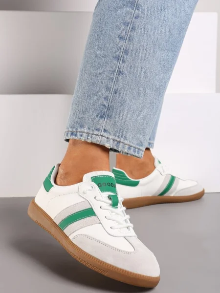Sneakerși Inny alb