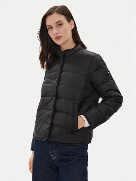 Tommy Hilfiger Geacă din puf negru