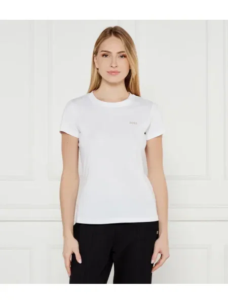 BOSS ORANGE Tricou alb