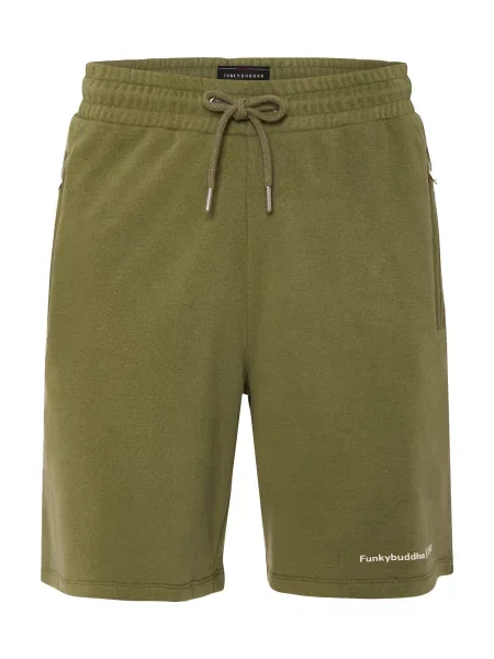 Funky Buddha Pantaloni pin verde