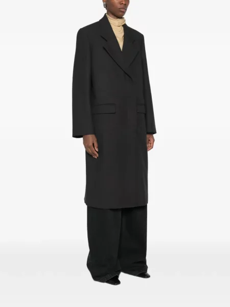 Palton Indress cu rever albastru