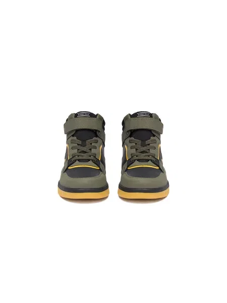 Sneakersy Beverly Hills Polo Club Kaki
