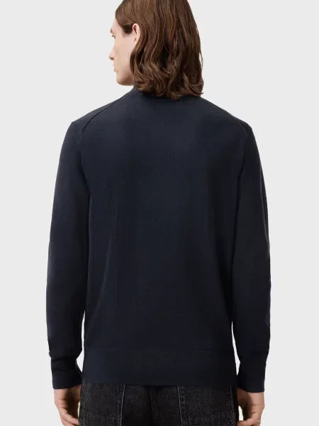 Шерстяной свитер Allsaints синий