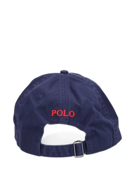Καρό πουκάμισο Polo Ralph Lauren με κέντημα μπλε