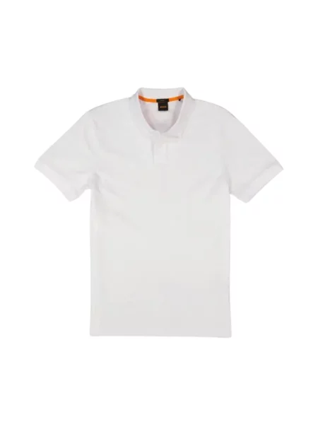 Boss Koszulka Polo Z Piki Passenger Slim Fit blau biała