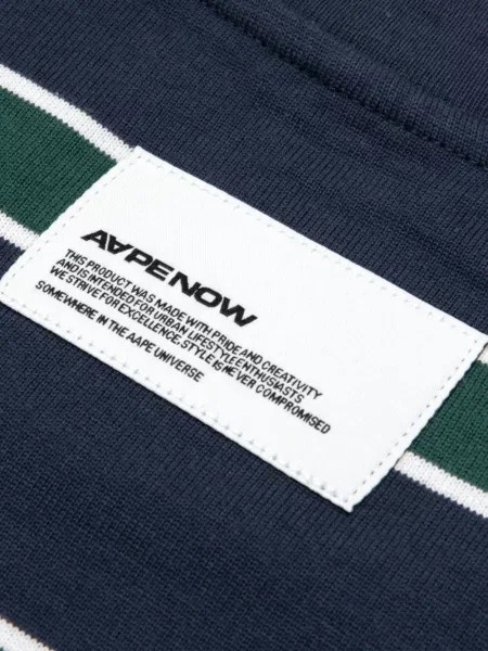 Lung tricou Aape By A Bathing Ape albastru