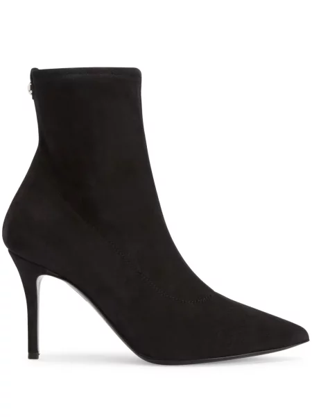 Cizme scurte Giuseppe Zanotti din piele de căprioară negru