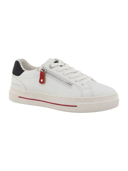 Sneakerși Tom Tailor alb