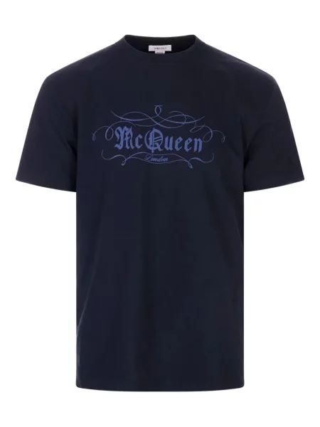 Tricou Alexander Mcqueen albastru