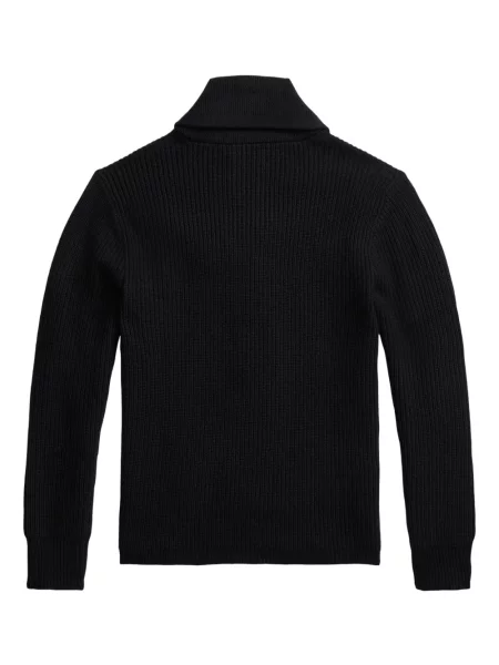 Cardigan Ralph Lauren Rrl din cașmir negru