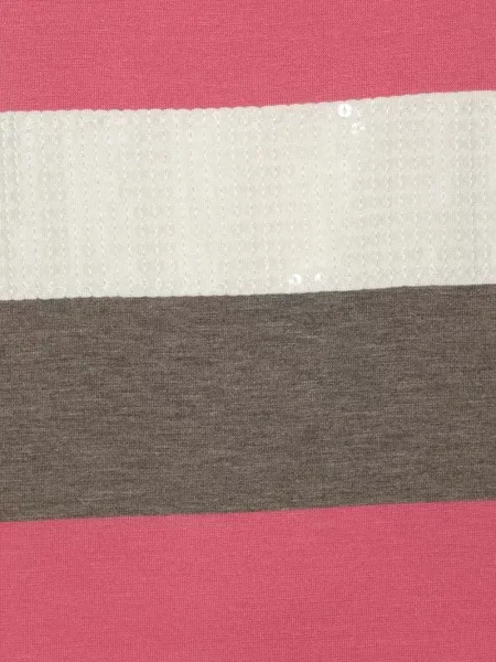 Tricou Marina Rinaldi cu dungi roz