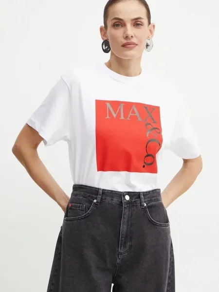 Max&Co. tricou din alb