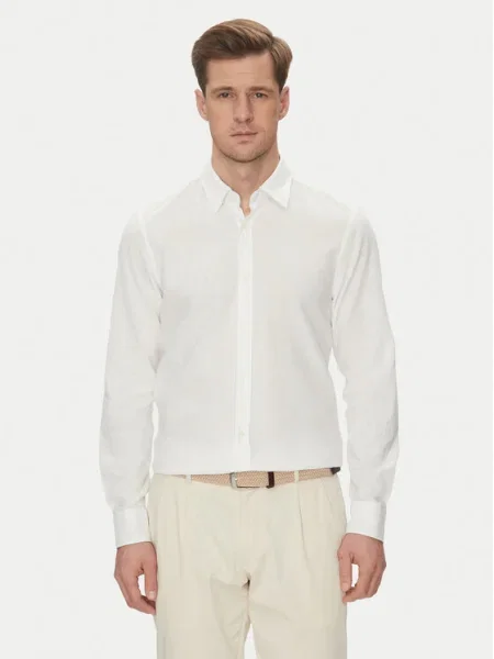 JOOP! Jeans Cămașă 15 alb