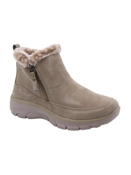Botki Skechers brązowe