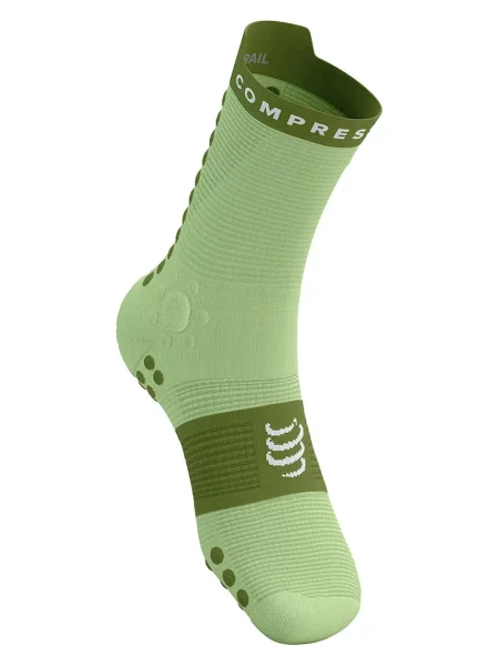 Skarpety Compressport Pro Racing Trail jasne T1 zielone