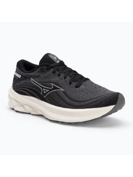Дамски обувки за бягане Mizuno Wave Skyrise 5 iron gate/ white sand/ black бяло