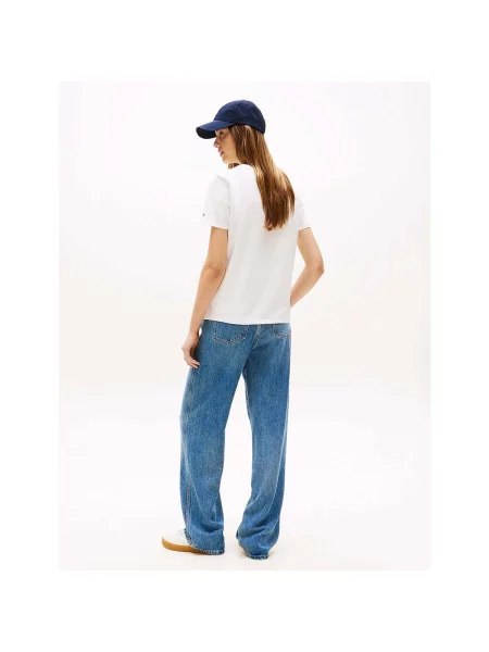 Tricou Tommy Hilfiger bej