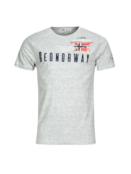 Tricou Geographical Norway gri