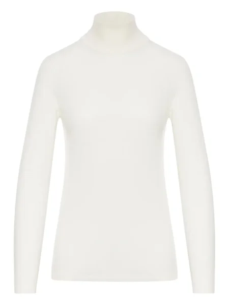 Sweter Max Mara z kaszmiru biały