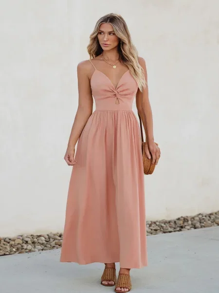Сукня максі Cupshe персик