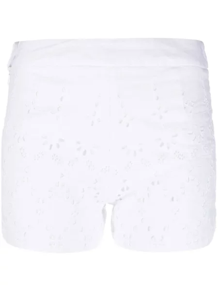 Pantaloni scurți 120% Lino de in alb
