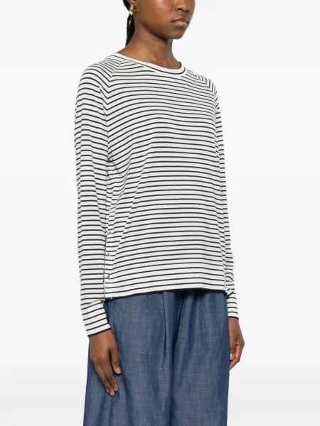 Топ Herno на райета бяло