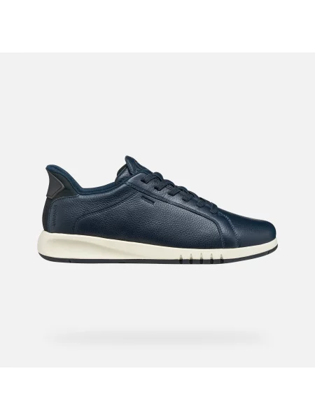 Sneakerși Geox albastru