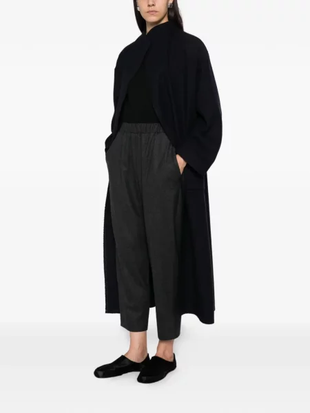 Pantaloni Dusan de flanelă gri