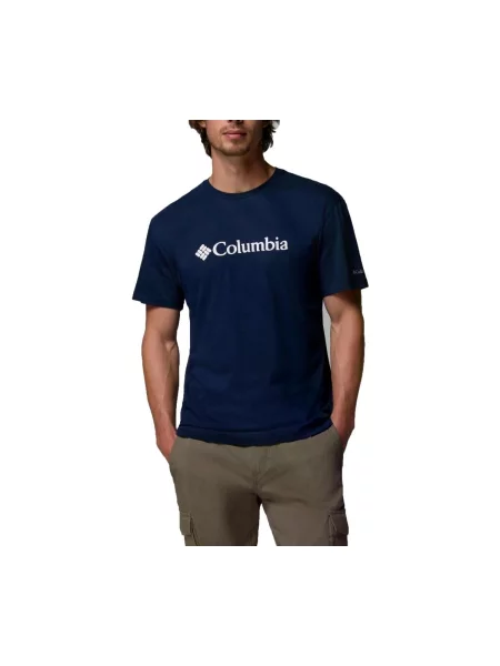 Columbia T-shirt Csc Basic Logo™ Tamnoplava Regular Fit plava