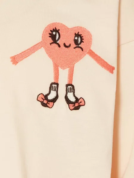 Mini Rodini Koszulka Z Długim Rękawem rosa