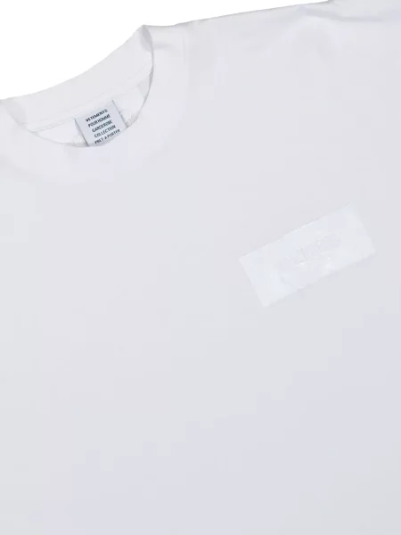 Tricou Vetements cu autograf alb